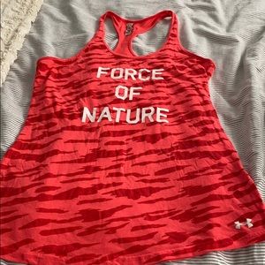 UA heat gear racer back